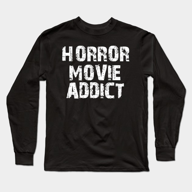 Funny Horror Movie Gift, Trendy Pop Culture Gift Long Sleeve T-Shirt by Blue Zebra